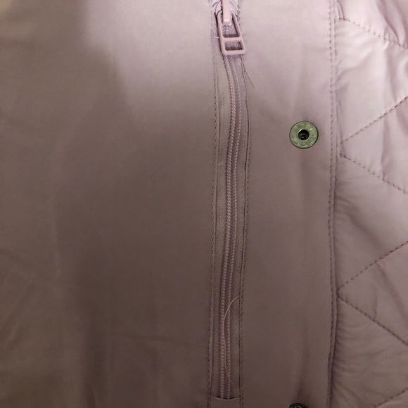 Aqua Women’s Winter Quilted Puffer Coat in matte light pink sz XS - Picture 12 of 15